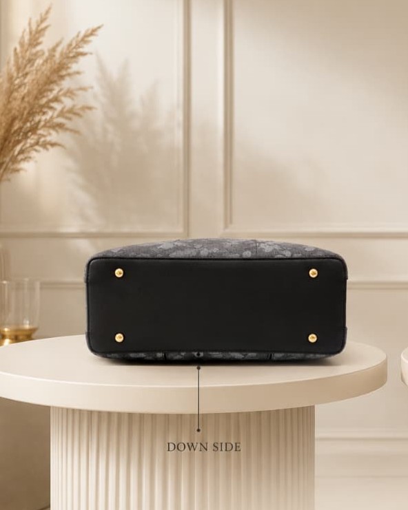 Edone Premium Fancy Handbag for Women | Stylish Handbag with Strap | 3 Compartments + 2 Inside Pockets | Elegant Daily Use Fancy Bag with Zip Closure