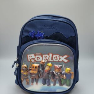 Premium Heavy Canvas School Bag for Boys | Durable & Spacious Backpack with 3 Compartments | Strong Daily Use School Bag | Blue