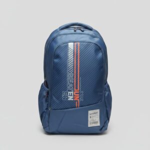 Premium Waterproof School Bag for Students (Class 7th–12th) | Durable Backpack with 3 Compartments & Multiple Pockets | Large Capacity Daily Use School Bag | Blue