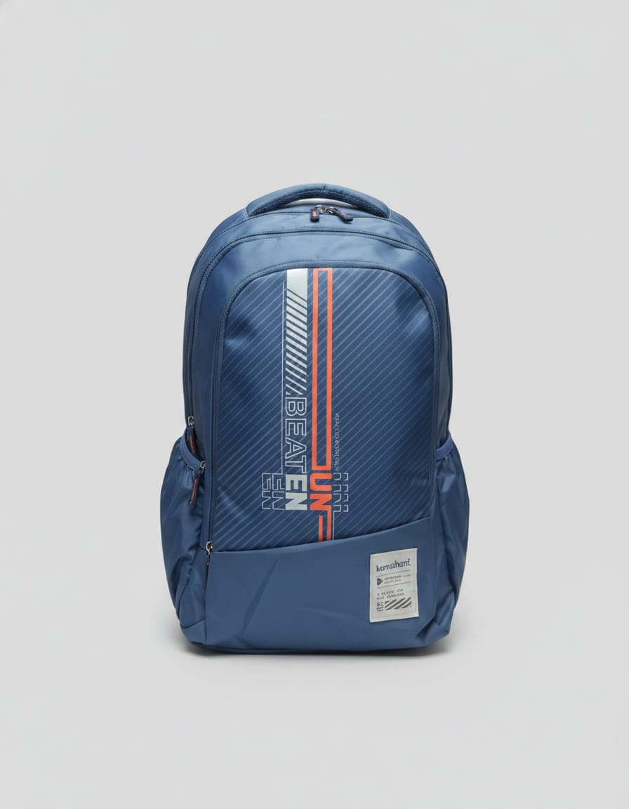 Premium Waterproof School Bag for Students (Class 7th–12th) | Durable Backpack with 3 Compartments & Multiple Pockets | Large Capacity Daily Use School Bag | Blue
