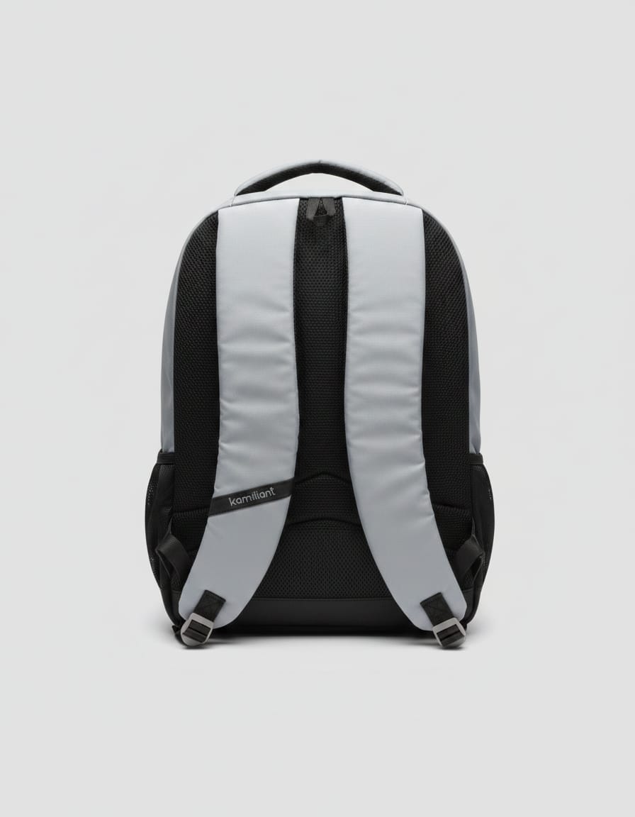 Premium Waterproof School Bag for Students (Class 7th–12th) | Durable Backpack with 3 Compartments & 4 Zip Pockets | Large Capacity Daily Use School Bag | Greyish Black