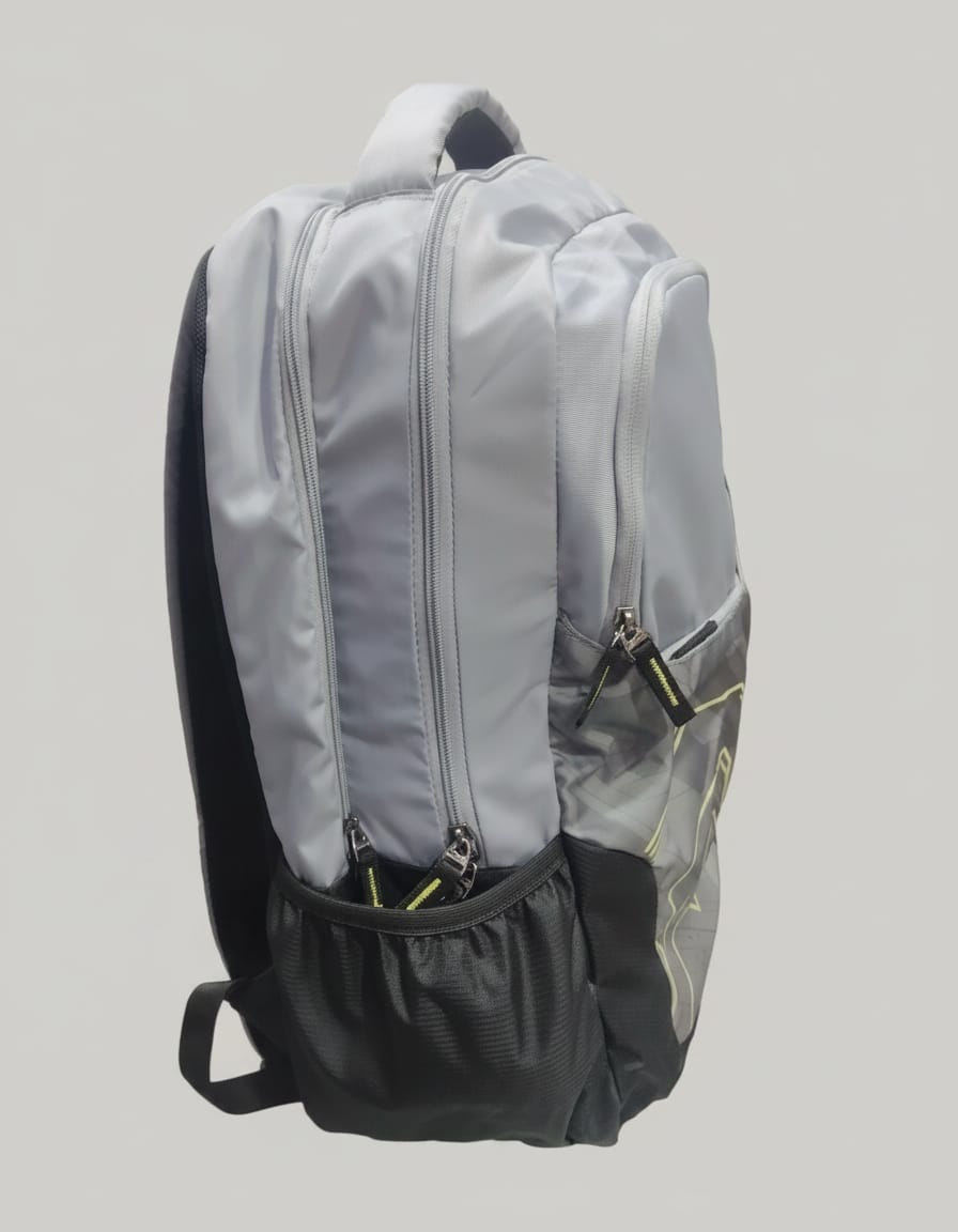 Premium Waterproof School Bag for Students (Class 7th–12th) | Durable Backpack with 3 Compartments & 4 Zip Pockets | Large Capacity Daily Use School Bag | Greyish Black