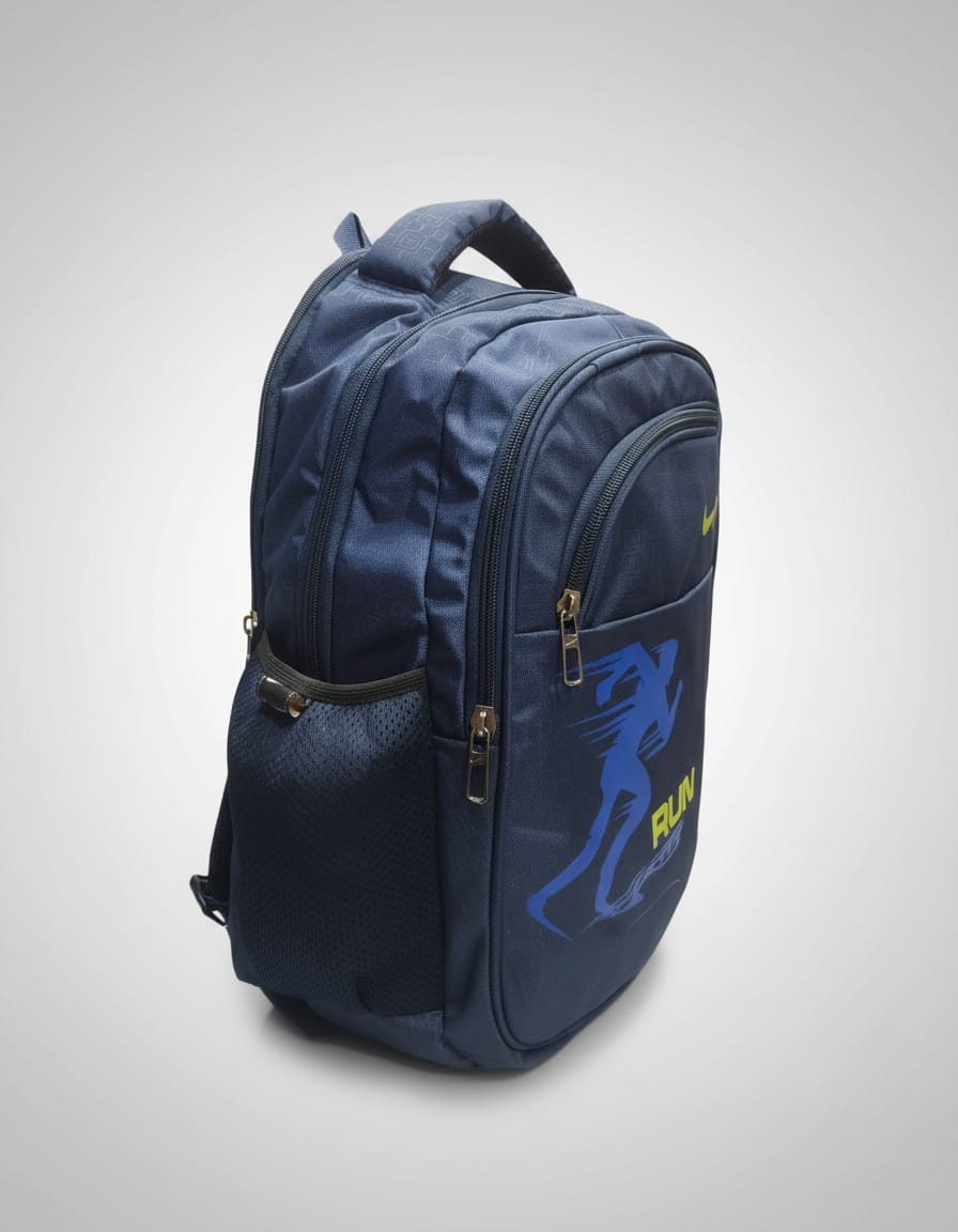 Premium Waterproof School Bag for Kids (Class 2nd) | Compact Backpack with 4 Compartments & Multiple Pockets | Durable & Comfortable Daily School Bag | Blue