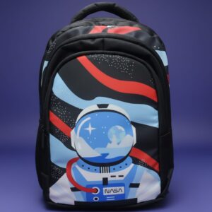 Premium Waterproof School Bag for Kids (Class 1st–2nd) | Spacious Backpack with 4 Compartments & Dual Bottle Holders | Durable Daily Use School Bag | Black