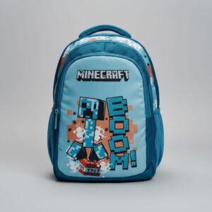 Premium Waterproof School Bag for Kids (Up to Class 2nd) | Spacious Backpack with 4 Compartments & Multi Zips | Durable Daily Use School Bag | Green