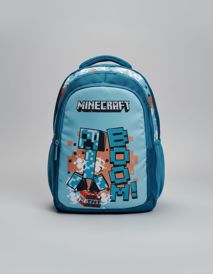 Premium Waterproof School Bag for Kids (Up to Class 2nd) | Spacious Backpack with 4 Compartments & Multi Zips | Durable Daily Use School Bag | Green