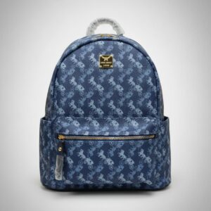 Premium Multi-Use College & Travel Bag with Dual Bottle Holders | Durable Backpack with 2 Compartments | Daily Use College Kit & Trip Bag | Blue