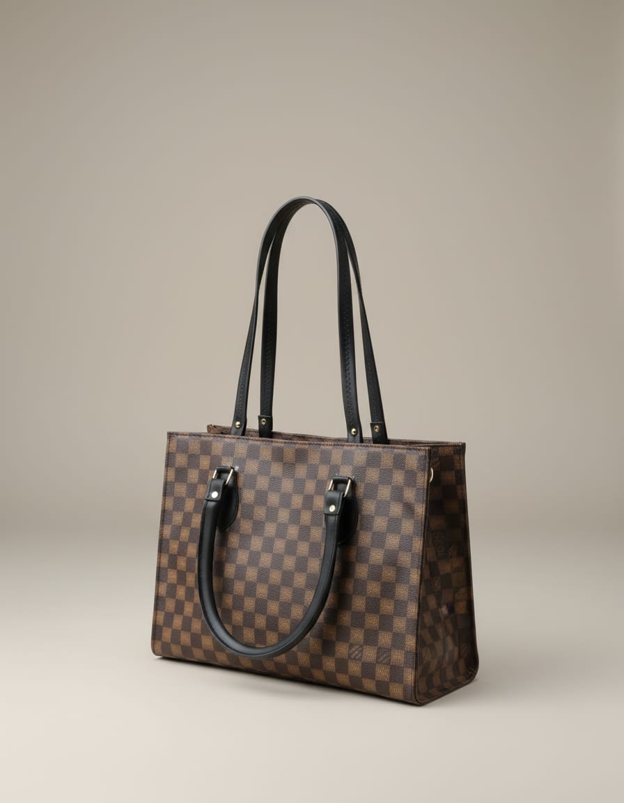 Premium Brown Laptop Tote Bag for Women | Spacious Office Handbag with Laptop Section & Dual Compartments | Stylish Work & College Tote