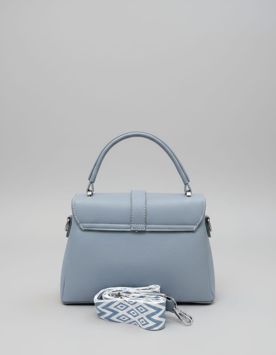 Premium Import Look Sling Bag for Women | Stylish Flap Side Bag with 3 Compartments & Long Strap | Compact Designer Style Handbag | Pink, Blue, Black, Cream, Grey