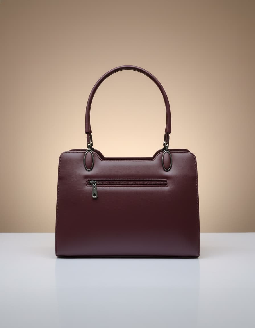 Gurnish Premium PU Leather Women Handbag | Stylish Latest Design Ladies Handbag | 3 Compartments + 2 Inside Pockets | Everyday Fashion Handbag for All Occasions