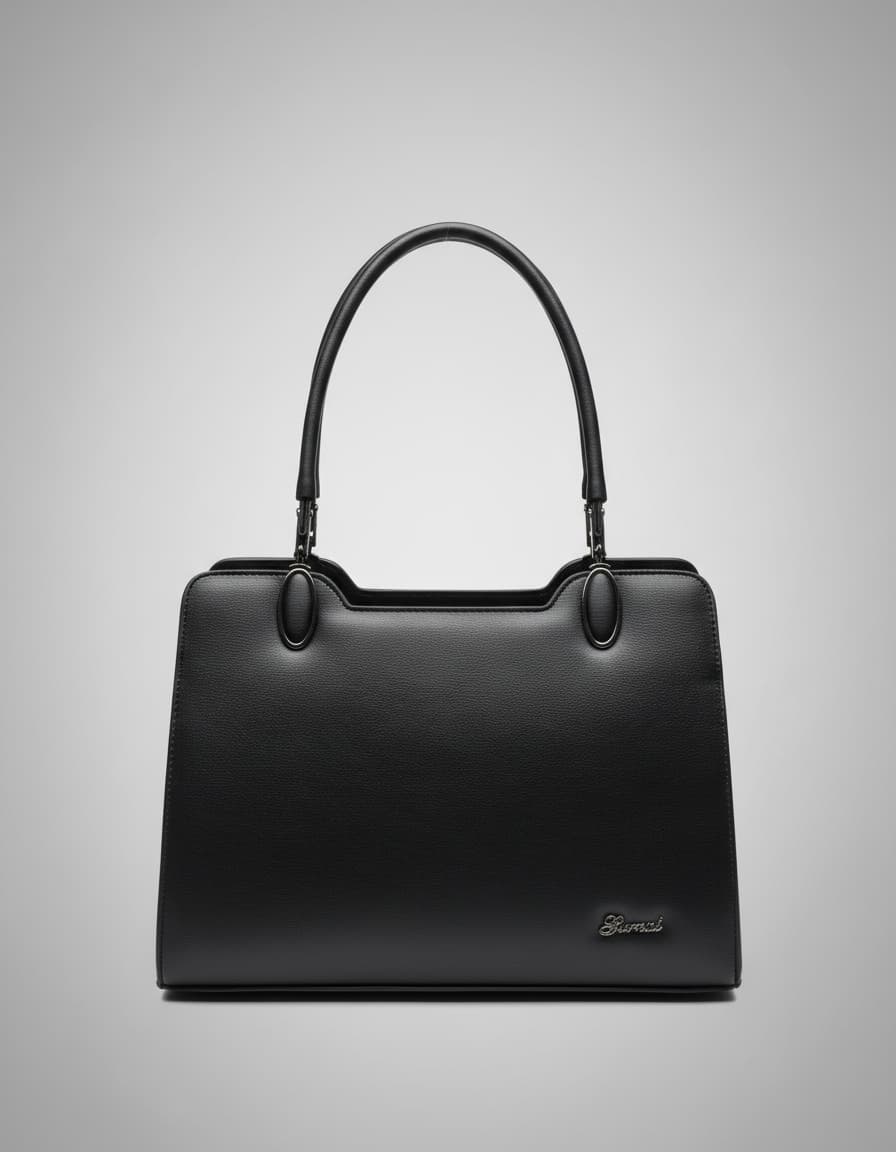 Gurnish Premium PU Leather Women Handbag | Stylish Latest Design Ladies Handbag | 3 Compartments + 2 Inside Pockets | Everyday Fashion Handbag for All Occasions