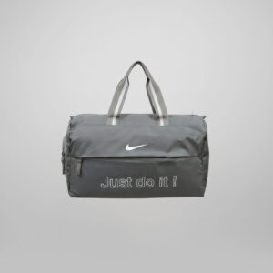 Nike | Tommy | Premium Polyester Gym Bag | Stylish Sports Duffle Bag for Gym, Travel & Storage | Spacious Single Compartment with Inner Pocket | Green & Gray Gym Travel Bag
