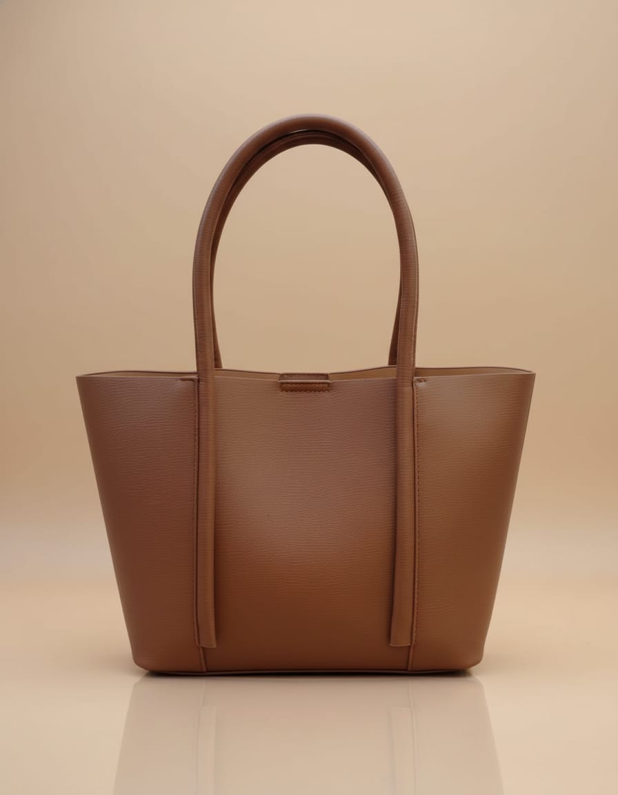 Edone Premium Office Tote Bag for Women | Stylish Tote Handbag with Strap | 2 Compartments + Inside Accessories Pouch | Office & Travel Tote Bag with Zip Closure