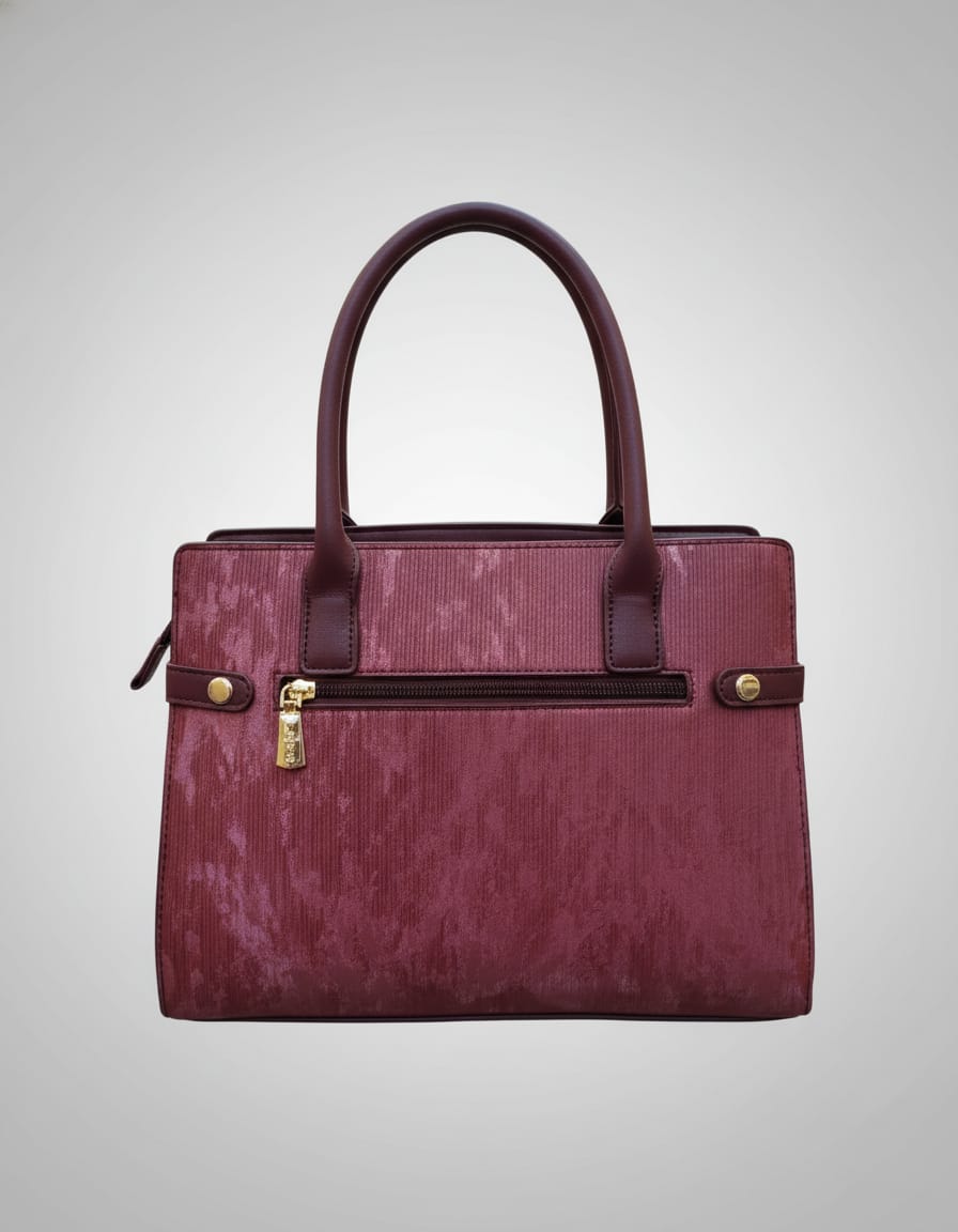 Edone Premium Fancy Handbag for Women | Stylish Handbag with Strap | 2 Compartments + Inside Accessories Pouch | Elegant Daily Use Fancy Bag with Zip Closure