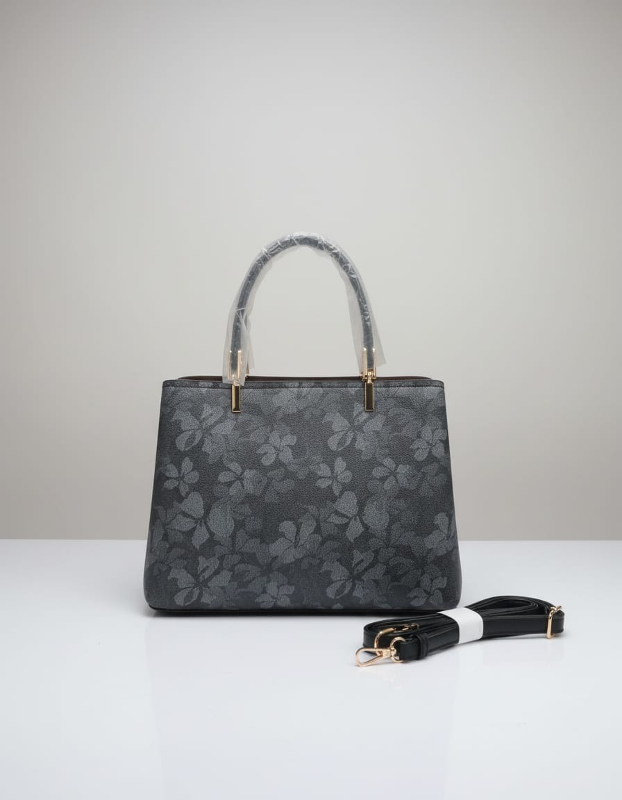 Edone Premium Fancy Handbag for Women | Stylish Handbag with Strap | 3 Compartments + 2 Inside Pockets | Elegant Daily Use Fancy Bag with Zip Closure