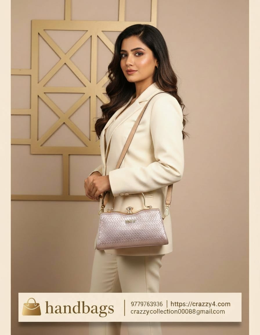Edone Premium Party Clutch Bag for Women | Stylish Fancy Party Handbag | 1 Compartment | Elegant Small Clutch with Zip Closure for Special Occasions