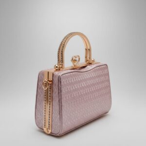 Edone Premium Party Clutch Bag for Women | Stylish Fancy Party Handbag | 1 Compartment | Elegant Small Clutch with Zip Closure for Special Occasions