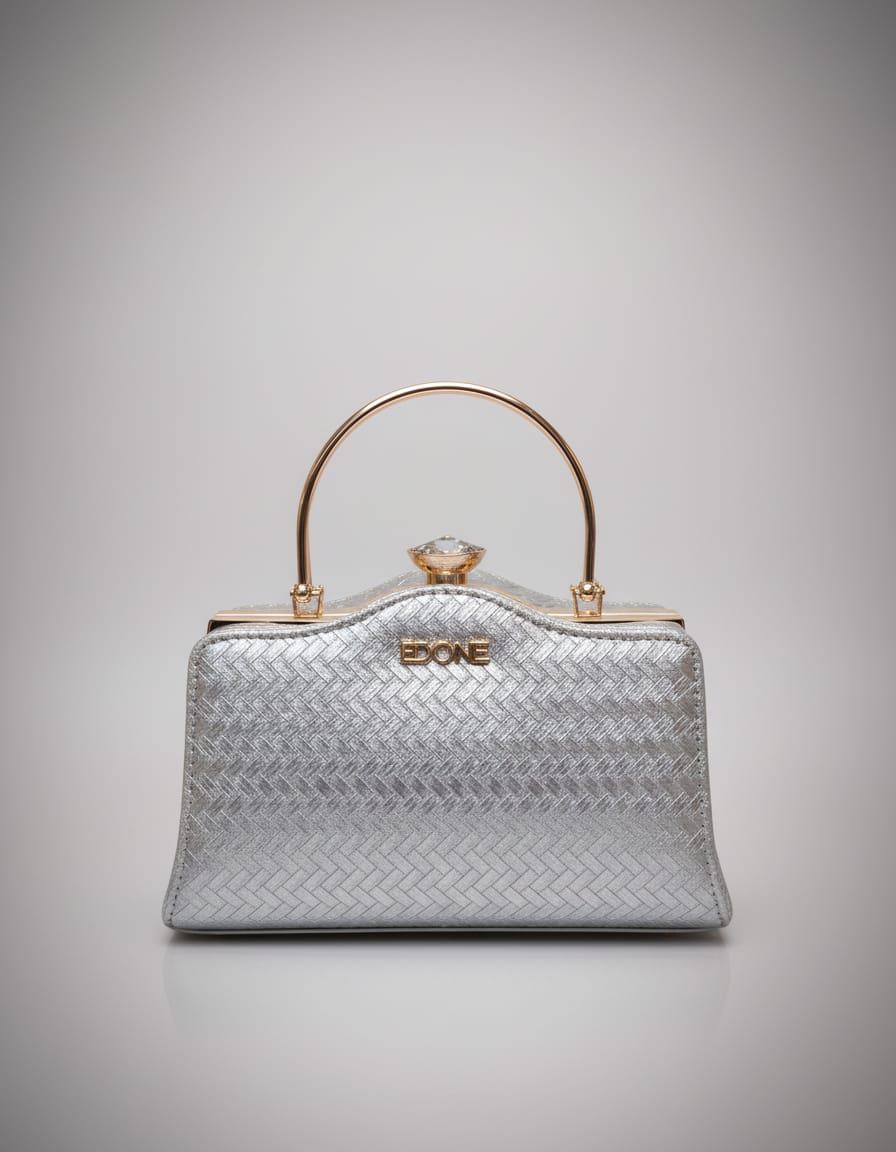 Edone Premium Party Clutch Bag for Women | Stylish Fancy Party Handbag | 1 Compartment | Elegant Small Clutch with Zip Closure for Special Occasions
