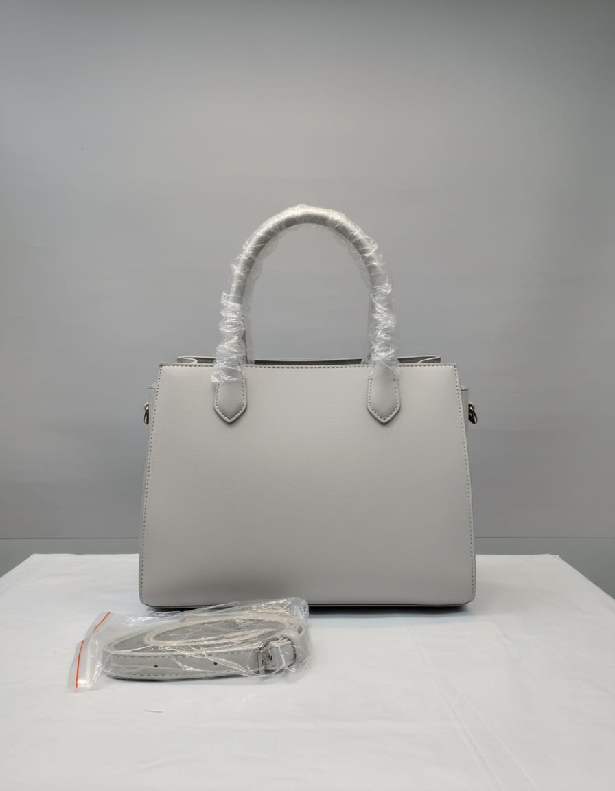 Premium Handbag for Girls | Stylish Daily Use Office Handbag with Strap | 3 Compartments + 2 Inside Pockets | Elegant Small Handbag with Zip Closure