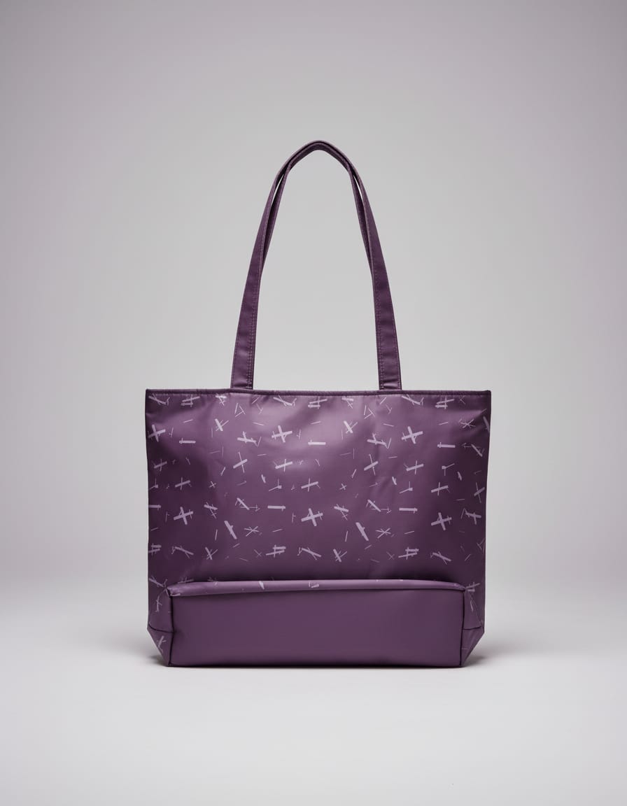 Premium Waterproof Shopping Bag for Women | Heavy Sarteene Shoulder Tote | Multiple Compartments + 1 Inside Pocket + 2 Front Pockets | Maroon, Purple, Black, Green, Navy & Pink Utility Bag