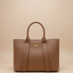 Premium Soft PU Leather Handbag for Women | Stylish Brown Office & Travel Handbag | 1 Compartment + 2 Inside Pockets | Elegant Daily Use Shoulder Bag