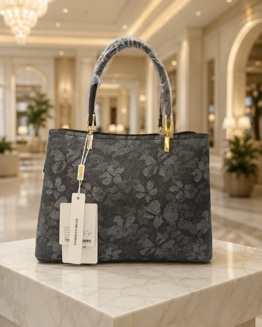 Edone Premium Fancy Handbag for Women | Stylish Handbag with Strap | 3 Compartments + 2 Inside Pockets | Elegant Daily Use Fancy Bag with Zip Closure