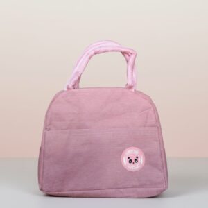 Premium Waterproof School Tiffin Bag | Compact Lunch Carry Bag for Kids | 1 Compartment Lightweight Tiffin Bag | Multi-Color Daily School Use