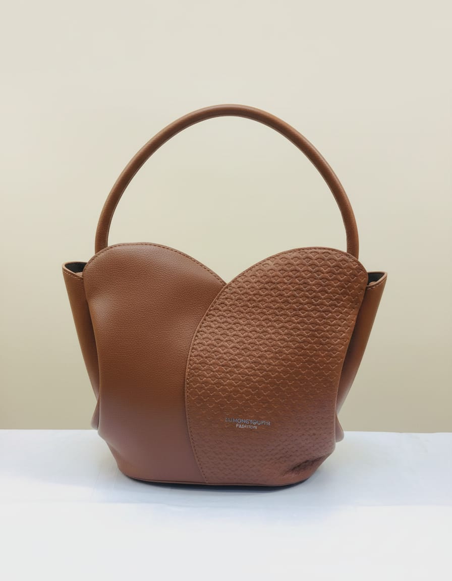 Premium Mini Handbag for Women | Stylish Fashion Sling Bag with Long Strap | 1 Compartment Compact Handbag | Brown & Tan Trendy Small Bag