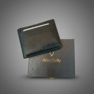 Allen Solly Style Premium Men’s Wallet | PU Leather Cash & Card Holder Wallet | 12 Card Slots + Coin Section | Brown & Black Stylish Daily Use Wallet
