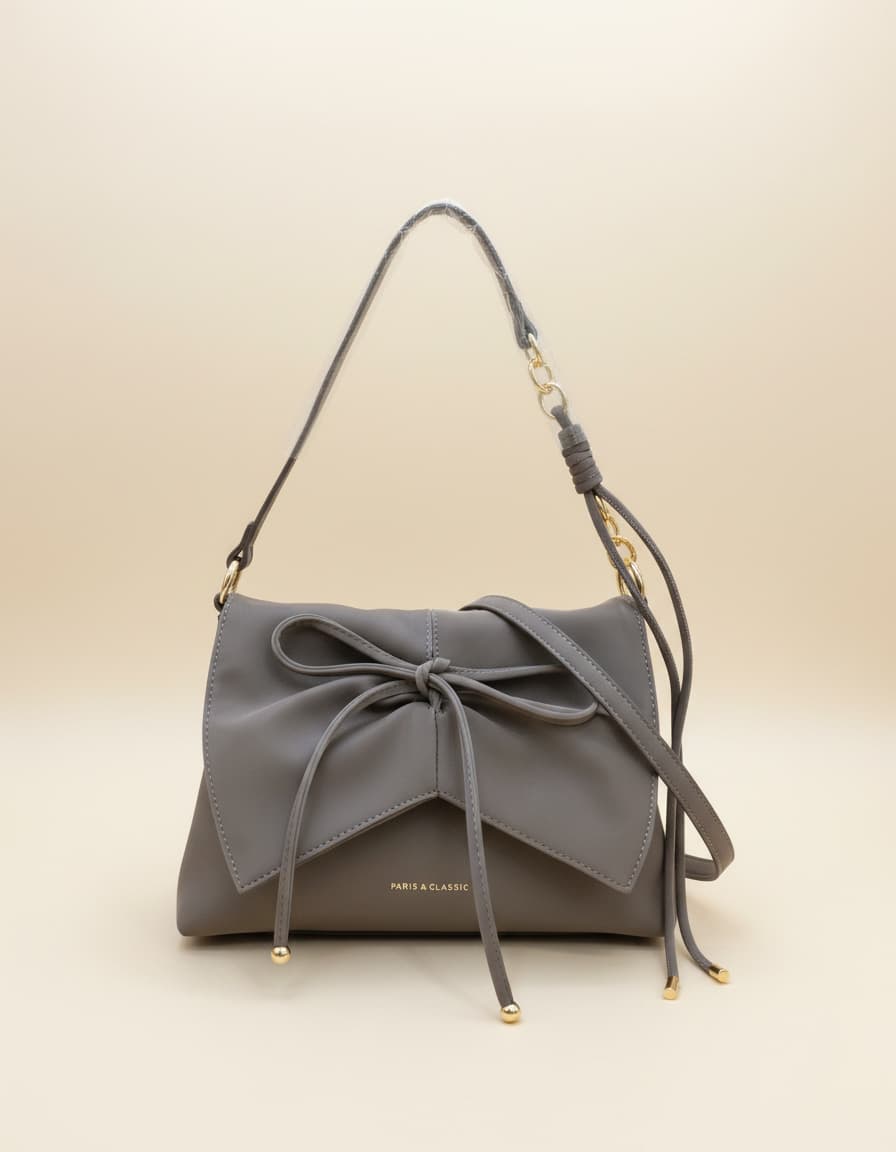 Periss & Classic Premium Soft Hobo Handbag for Women | Fancy Daily Use Shoulder Bag | 1 Compartment + 2 Inside Pockets | Cherry, Grey, Cream & Pink Stylish Handbag