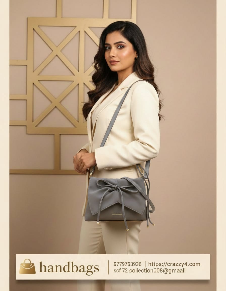 Periss & Classic Premium Soft Hobo Handbag for Women | Fancy Daily Use Shoulder Bag | 1 Compartment + 2 Inside Pockets | Cherry, Grey, Cream & Pink Stylish Handbag