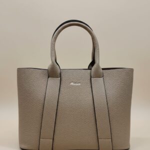 Ada & Peris Premium PU Tote Bag for Women | Stylish Office Going Tote Bag | 2 Compartments + 2 Inside Pockets | Light Brown Elegant Handbag