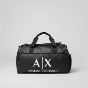 Armani Style Premium Duffel Travel Bag | Spacious Travel Duffel with Side Shoe Section | Lightweight Parachute Material Travel Bag