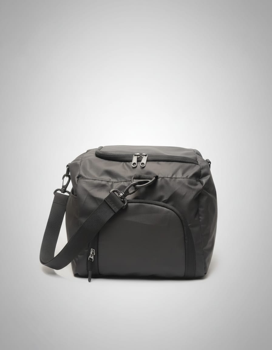 Armani Style Premium Duffel Travel Bag | Spacious Travel Duffel with Side Shoe Section | Lightweight Parachute Material Travel Bag