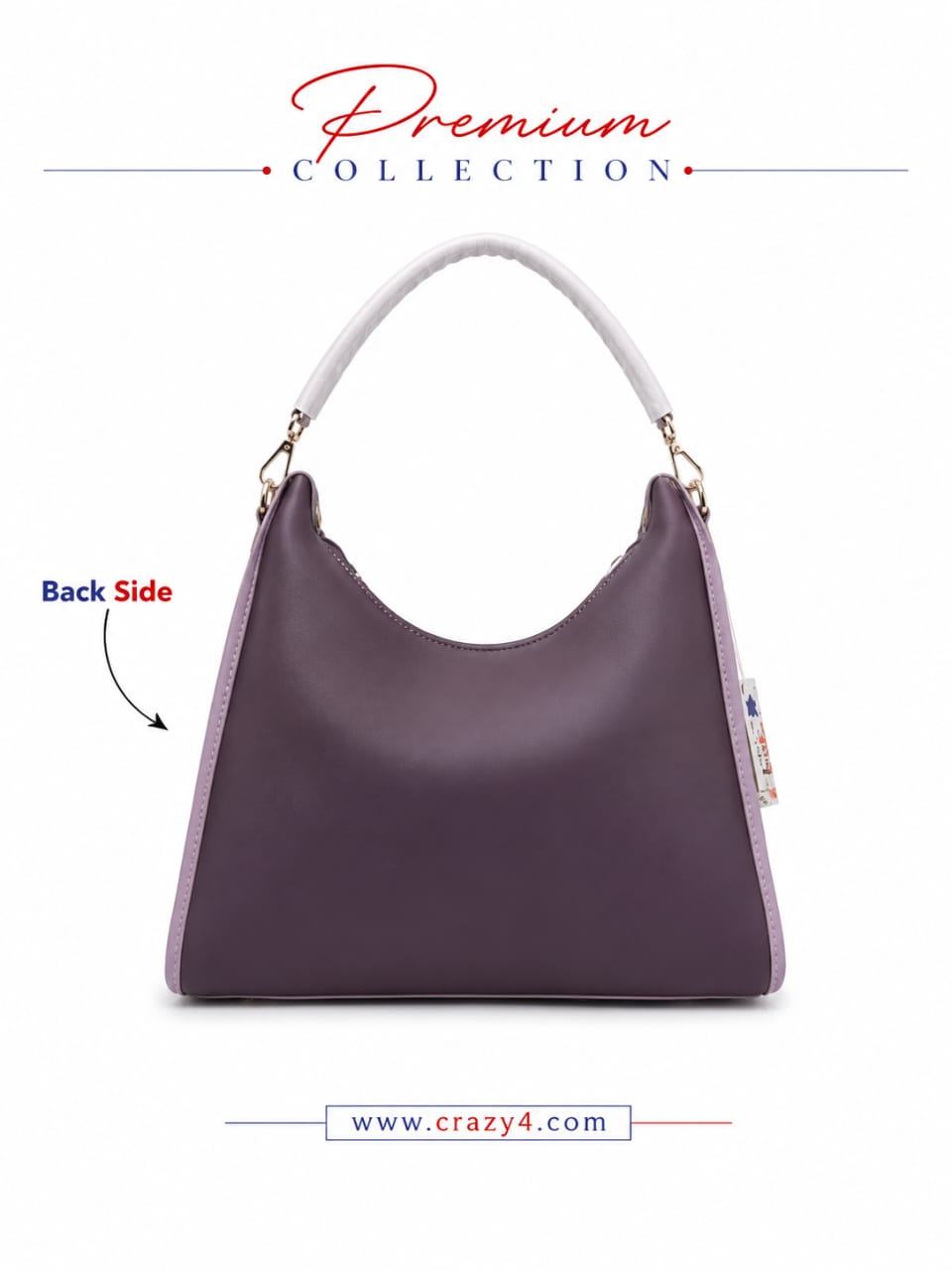 Sessy Bella Premium PU Leather Hobo Bag | High-End Women's Shoulder Handbag | Stylish Casual & Formal Fashion Bag