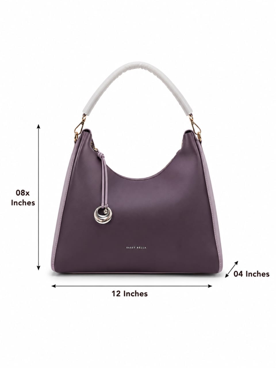 Sessy Bella Premium PU Leather Hobo Bag | High-End Women's Shoulder Handbag | Stylish Casual & Formal Fashion Bag