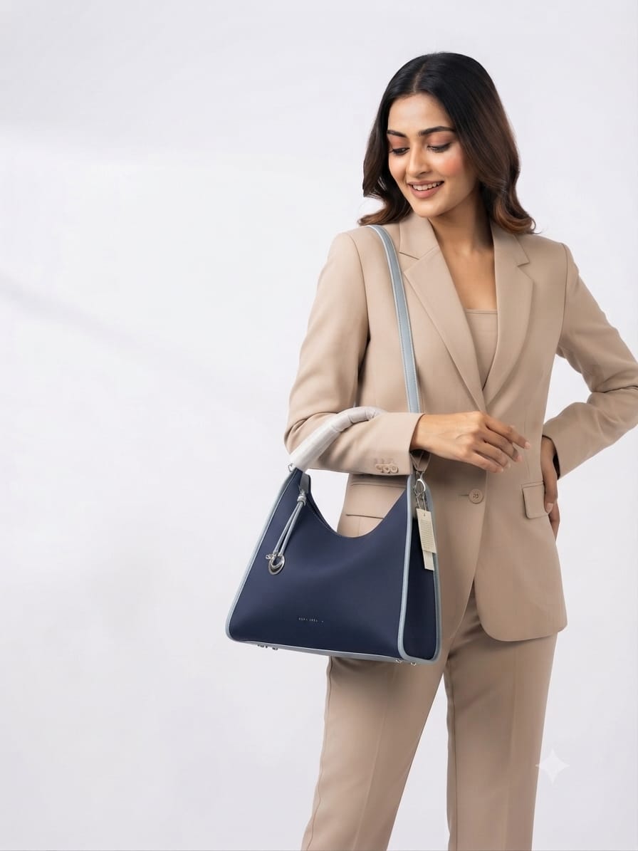 Sessy Bella Premium PU Leather Hobo Bag | High-End Women's Shoulder Handbag | Stylish Casual & Formal Fashion Bag
