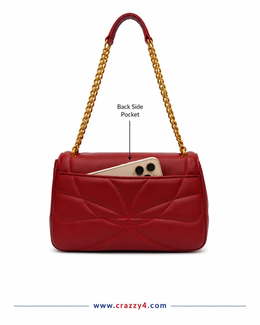 Imported Premium PU Soft Moon Shape Sling Bag | High-End Women's Crossbody Shoulder Bag | Stylish Formal & Casual Handbag