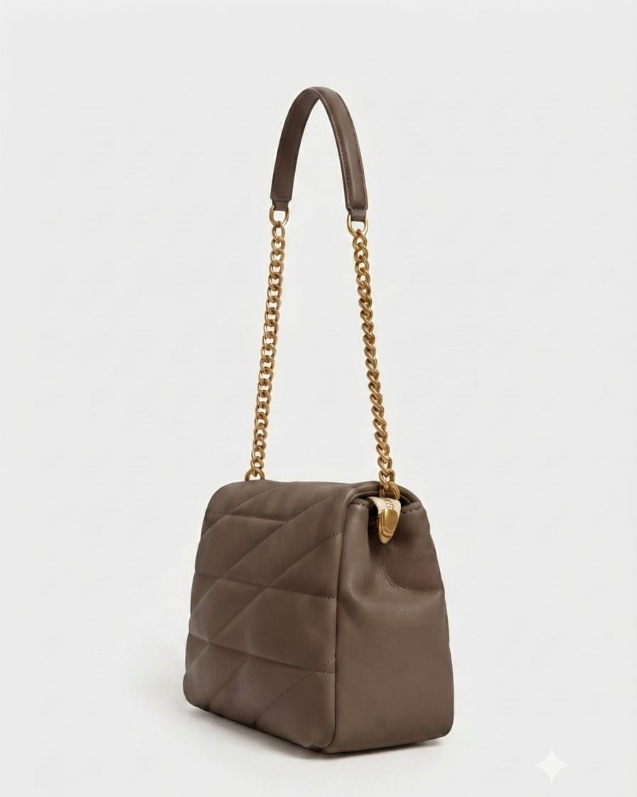 Imported Premium PU Soft Moon Shape Sling Bag | High-End Women's Crossbody Shoulder Bag | Stylish Formal & Casual Handbag