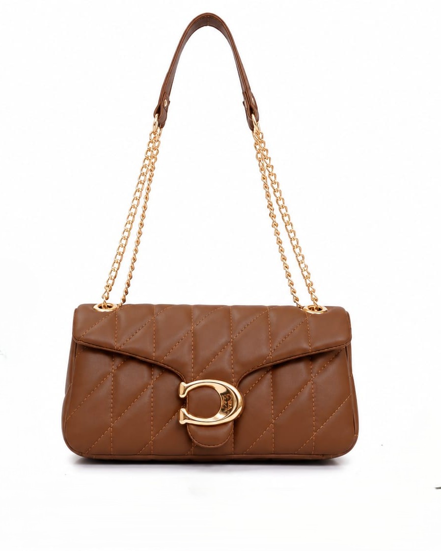 Imported High-End Soft PU Leather Sling Bag with Chain Strap | Premium Women’s Crossbody Bag for Casual & Formal Fashion 2
