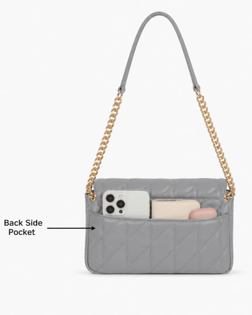 Imported High-End Soft PU Leather Sling Bag with Chain Strap | Premium Women’s Crossbody Bag for Casual & Formal Fashion 2