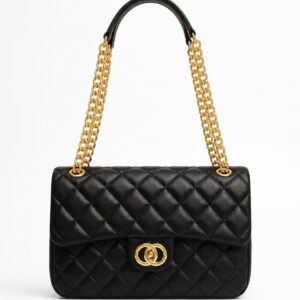 Imported High-End Soft PU Leather Sling Bag with Chain Strap | Premium Women’s Crossbody Bag for Casual & Formal Fashion 2