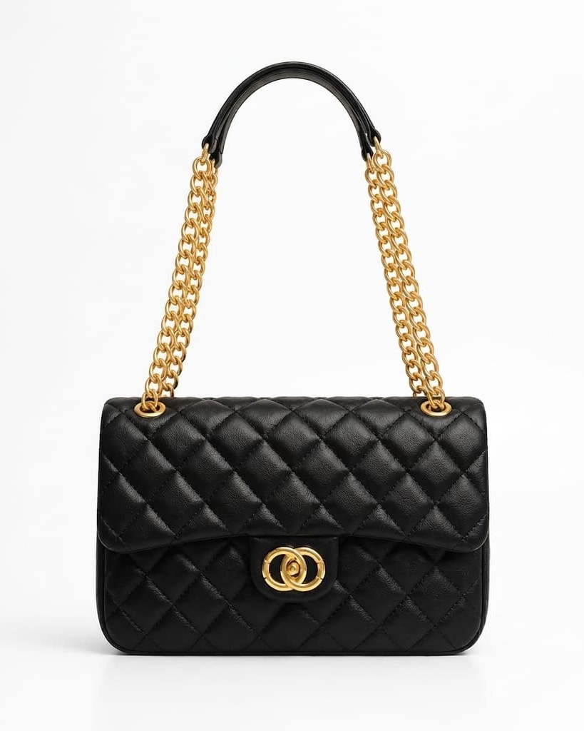 Imported High-End Soft PU Leather Sling Bag with Chain Strap | Premium Women’s Crossbody Bag for Casual & Formal Fashion 2