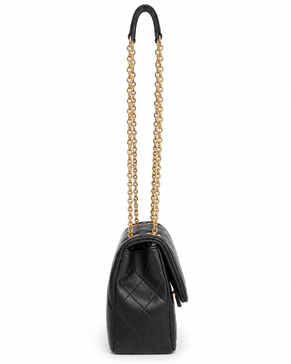 Imported High-End Soft PU Leather Sling Bag with Chain Strap | Premium Women’s Crossbody Bag for Casual & Formal Fashion 2