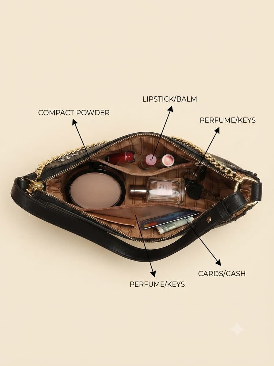 Imported Premium Matte PU Leather Moon Shape Handbag | High-End Women’s Shoulder Bag for Casual & Formal Fashion