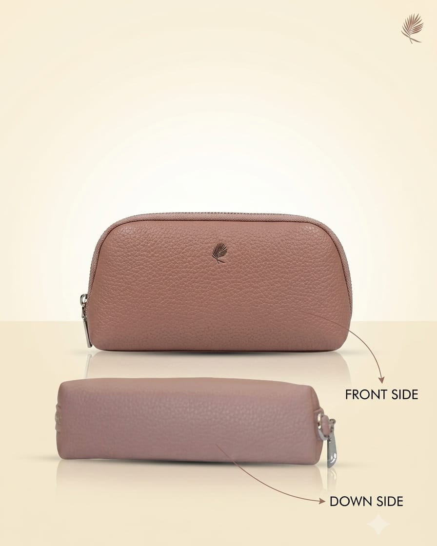 Imported High-End Fashion PU Handkit Clutch in Light Pink | Elegant Women’s Handheld Bag for Party, Casual & Formal Use