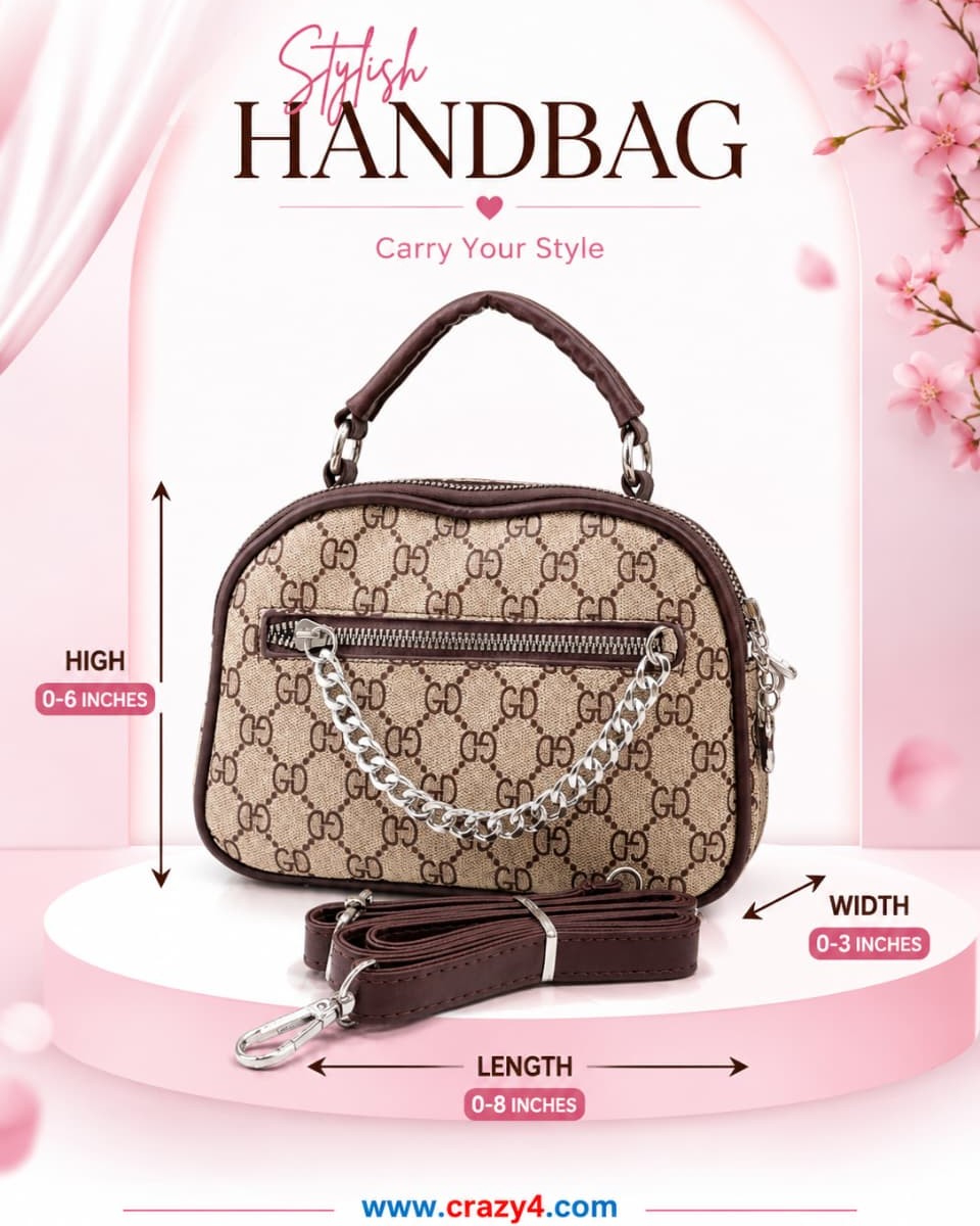 Imported High-End Convertible Sling Bag with Top Handle | Premium Women’s Crossbody & Handheld Bag for Casual & Formal Fashion