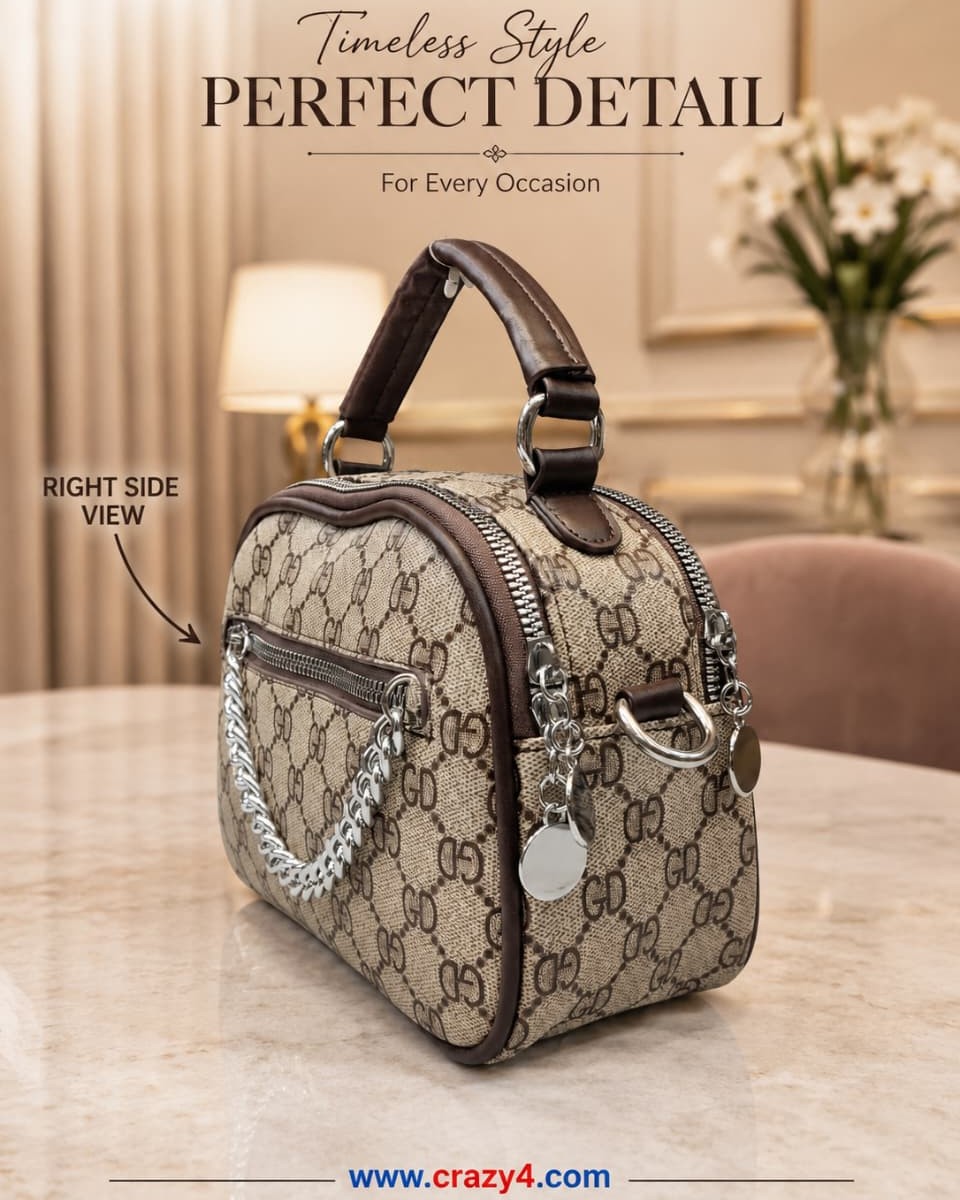 Imported High-End Convertible Sling Bag with Top Handle | Premium Women’s Crossbody & Handheld Bag for Casual & Formal Fashion