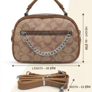 Imported High-End Convertible Sling Bag with Top Handle | Premium Women’s Crossbody & Handheld Bag for Casual & Formal Fashion
