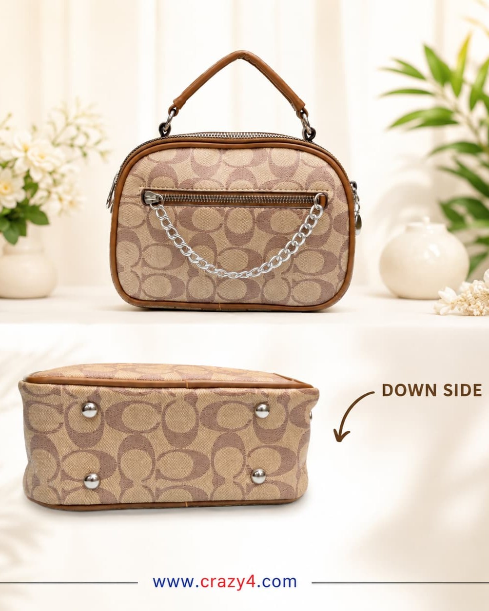 Imported High-End Convertible Sling Bag with Top Handle | Premium Women’s Crossbody & Handheld Bag for Casual & Formal Fashion